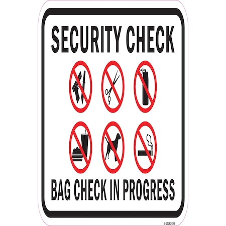 Signmission Safety Sign, 12 in Height, Aluminum, 24748 A-1218-24748